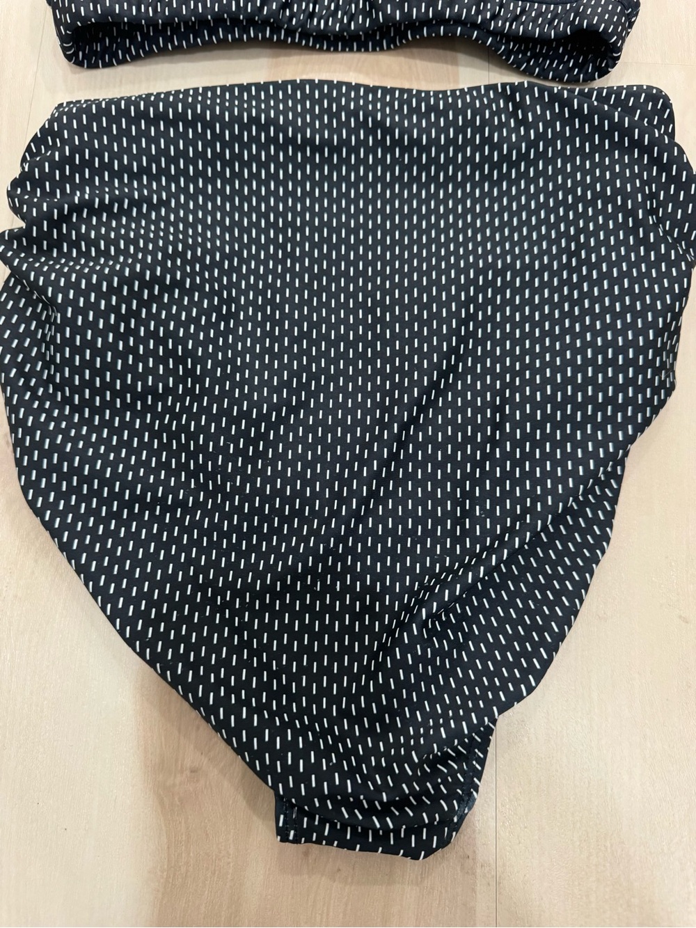 Albion Midnight Dash Women's 2 Piece Swimsuit Black White High Waist XS/S - Picture 11 of 16